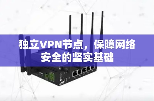 独立VPN节点,保障网络安全的坚实基础 独立VPN节点,保障网络安全的坚实基础