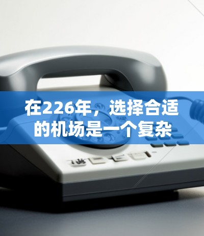 在226年，选择合适的机场是一个复杂而重要的决定。以下是综合考虑的因素和推荐机场的建议