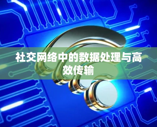 社交网络中的数据处理与高效传输