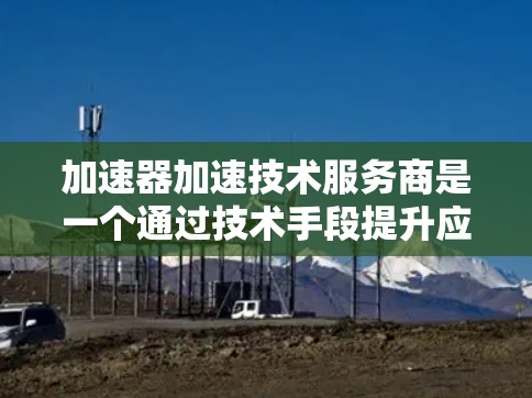 加速器加速技术服务商是一个通过技术手段提升应用性能的公司,主要分为软件加速器和硬件加速器等类型。以下是对其工作的详细总结 加速器加速技术服务商是一个通过技术手段提升应用性能的公司,主要分为软件加速器和硬件加速器等类型。以下是对其工作的详细总结